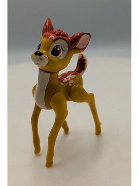 Disney Classic Bambi With Moveable Legs Deer Action Figure Collectible Cake Top